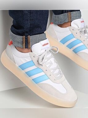 Adidas Barreda Decode Mens Athletic Shoes White Sneakers Footwear JR3516 New